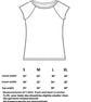  White Moth womens bright blue printed raglan T shirt bamboo and organic cotton - Image 3