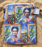 Frida Kahlo Inspired Coin Purse or Card Holder 