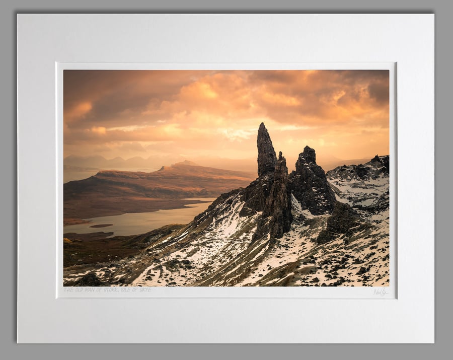 Old Man of Storr Isle of Skye Scotland - A3 (50x40cm) Unframed Print