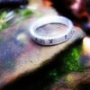 Personalised Silver Ring - One Shilling