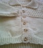 24 inch Aran Cardigan with Collar - Image 3