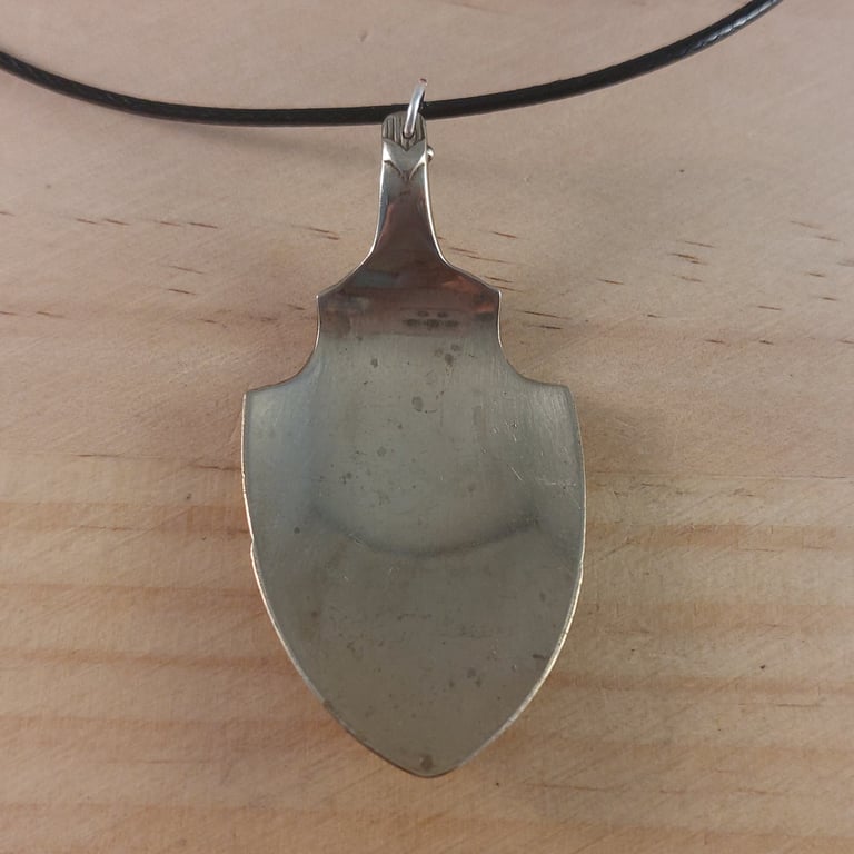 Upcycled Silver Plated Jam Spoon Necklace (SPN102517)