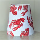 Lobster Tapered Lampshade 30cm x 30cm