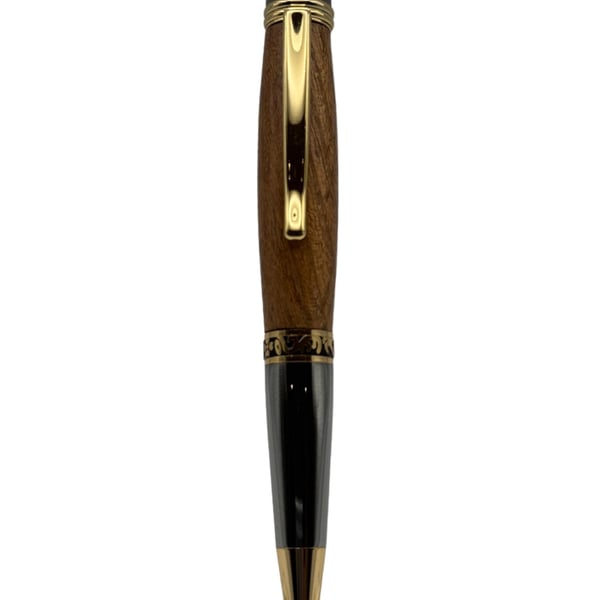 Stalwart Ballpoint Pen - Spalted Locust