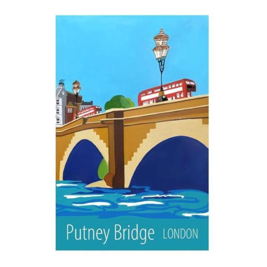 Putney Bridge London - unframed