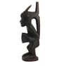 Chokwe figurine, 3d printed African statue, wood effect, Chibinda Ilunga figure, - Image 5