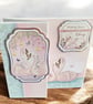Swan Zigzag Greeting Card, Wishing You a Wonderful Day. Anniversary, Wedding. - Image 1