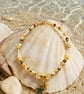 Handmade Celestial Beaded Anklet  - Image 2