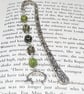 Bookmark with green glass beads and hedgehog charm - Image 4