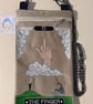 Embroidered Tarot inspired - The Finger - Velour  - Image 1