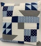 Boat Themed Patchwork Cushion - Image 3