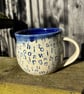Handmade ceramic mug - alphabet soup - Image 2