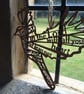 'Laser Tweet' - Proverbs 3:5 (wood, 18cm) - Image 4