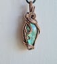 Natural Labradorite & Copper Pendant Necklace Gift Crystal Jewellery Jewelry - Image 8