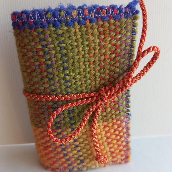 Handwoven Needle Case – Handmade Needle Book for Sewing Needles & Pins 