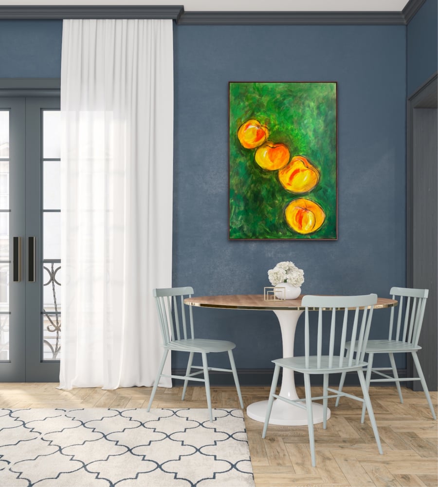 Original acrylic panting "Spring's Harvest"