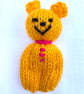 Ted in a bed, cute companion bear  - Image 3