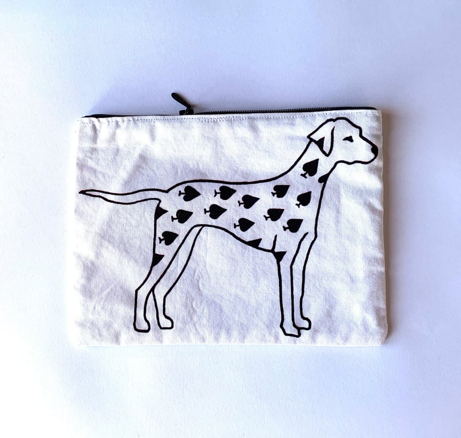 Spades & Diamonds Dalmatian Bag - READY TO SHIP