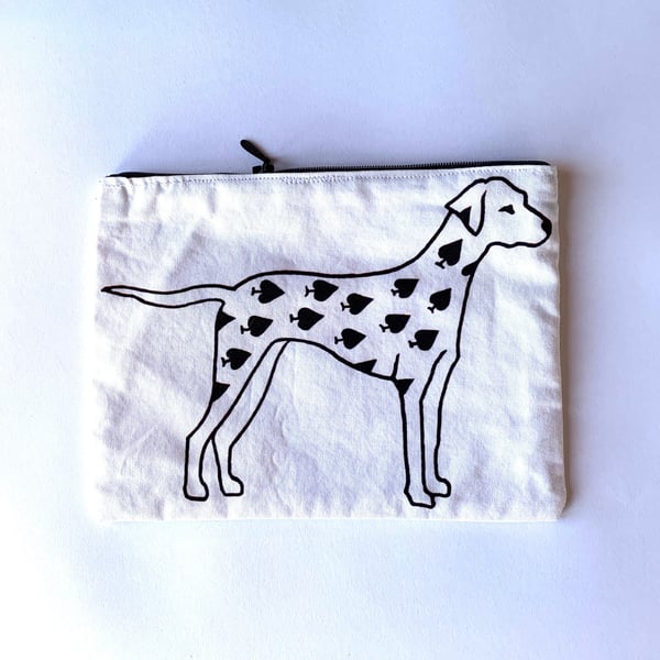 Spades & Diamonds Dalmatian Bag - READY TO SHIP
