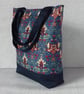Tote bag, shopping bag, floral, William Morris - Image 3