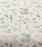 Winter Elves Blue Acufactum cotton quilt fabrics from quarter metre - Image 3