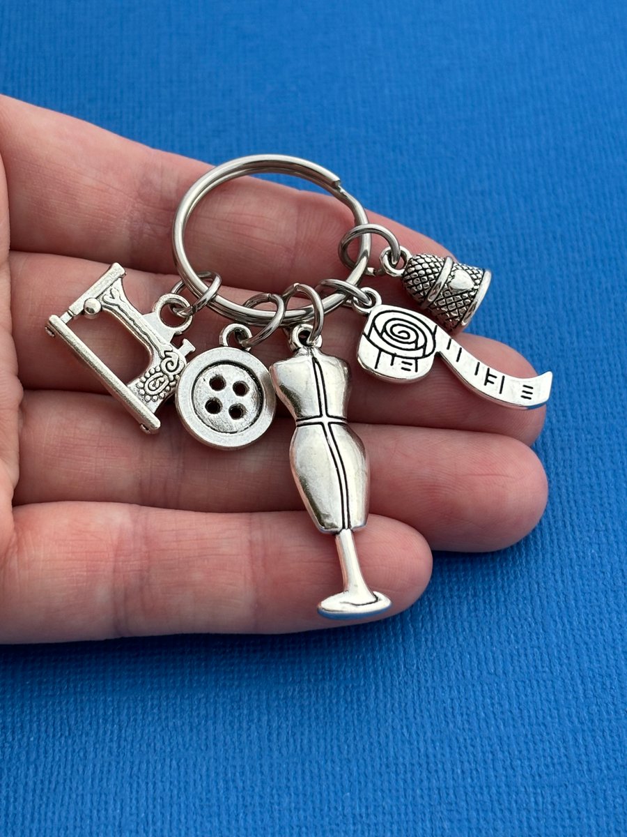 Dress Maker Keychain