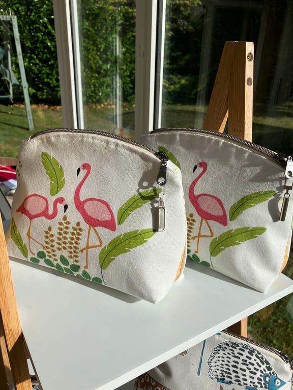 Flamingo project bag