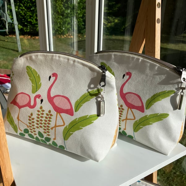 Flamingo project bag