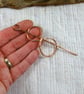 Shawl Pin, Copper Celtic Infinity Knot - Image 4