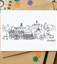 Shetland Skyline Greetings Card - Image 1
