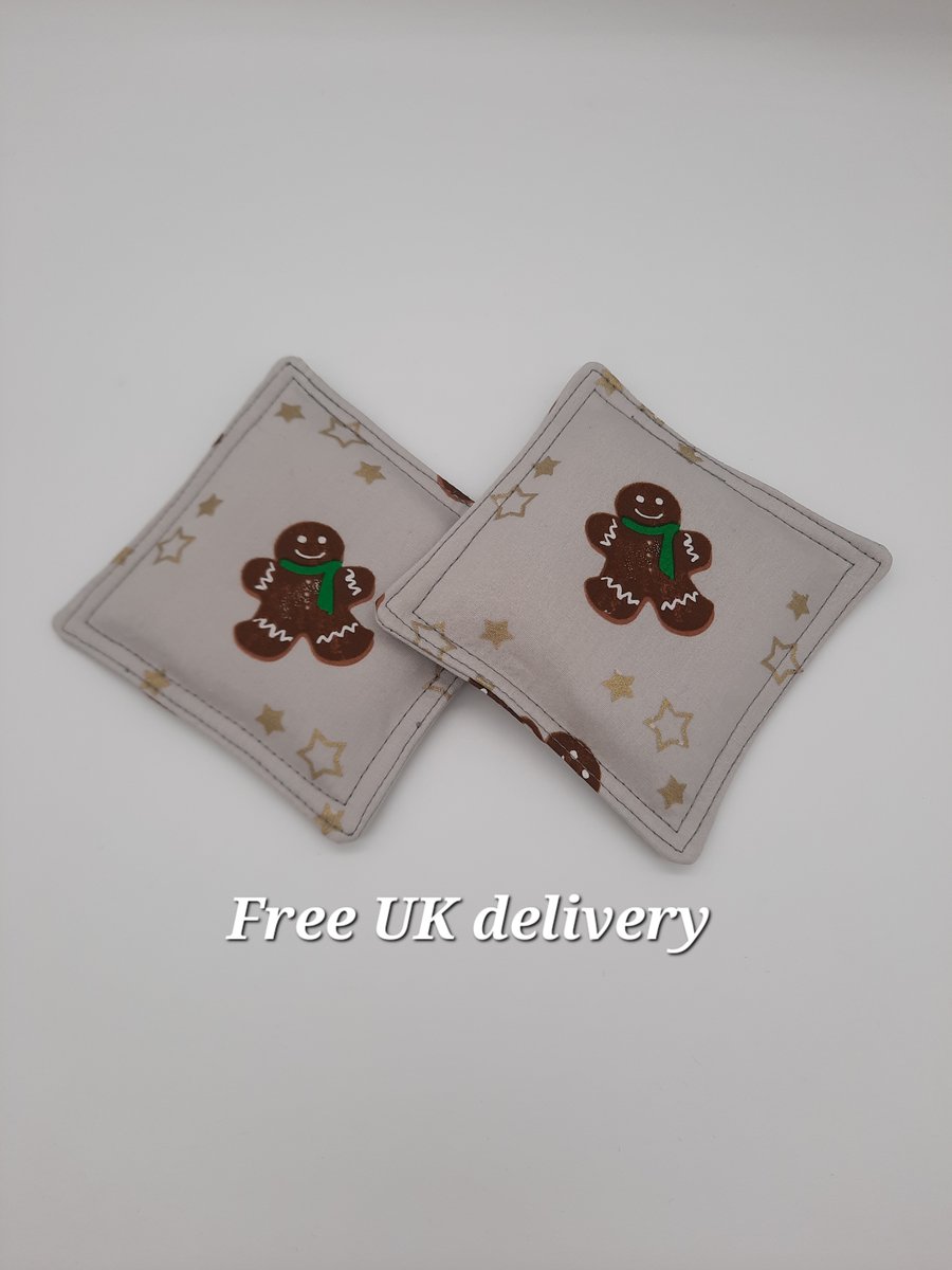 Hand warmers  - gingerbread men 