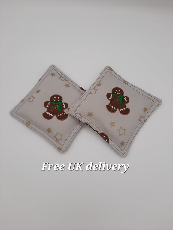 Hand warmers  - gingerbread men 