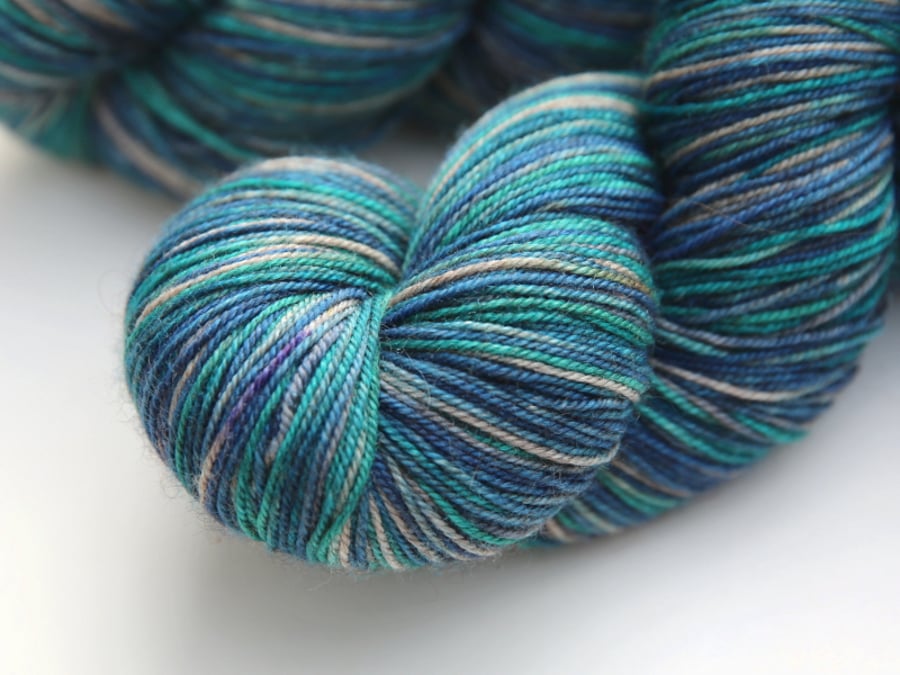 SALE: Rainfall - Superwash merino yak nylon 4-ply yarn