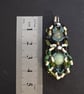 Green Quartz and Mable Double Sided Pendant - Image 3