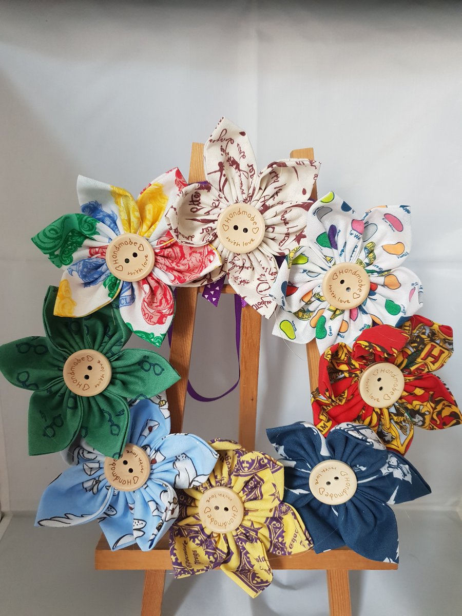 Harry Potter inspired flower wreath