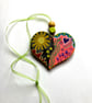 Sunshine hand painted heart  - Image 2