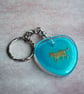 Resin Cat Keyring, Gift for Cat Lovers - Image 1