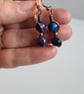 Multicoloured Galaxy Tiger's Eye Copper Earrings Earings Gift Crystal Jewellery - Image 4