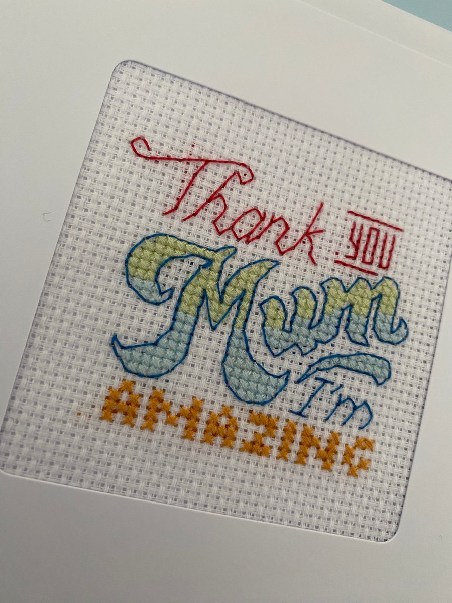 Thankyou Mum I’m Amazing Mothers Day Card