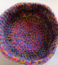 SOLD Crochet Basket (Purple Fusion) - so practical! - Image 3