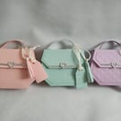 Pretty Pastel Geo Trio Handbag Style Gift Boxes 