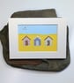 Beach Huts Collage Picture - 7x5 Mounted - Image 6