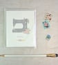 Set of 3 Sewing Machine Mini Notecards  - Image 5