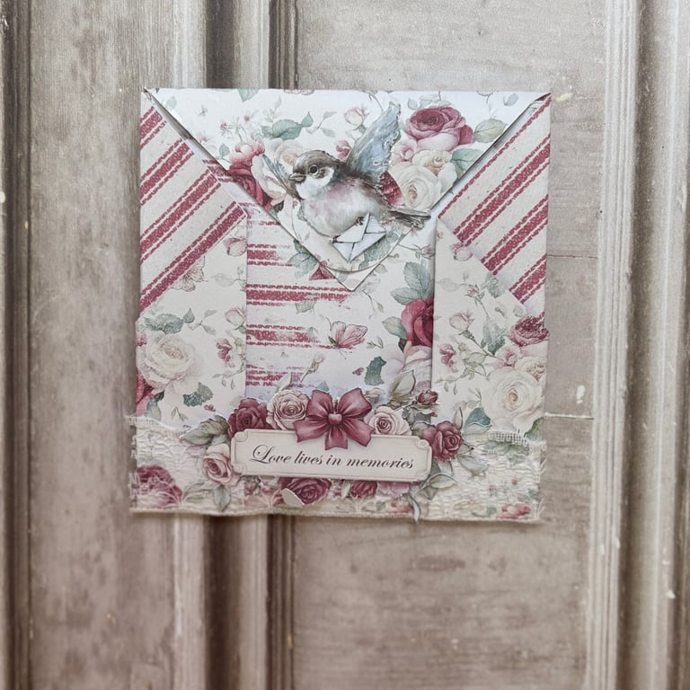 Mini Pocket Flip folder & Tags by Carolee Crafts CR 0023