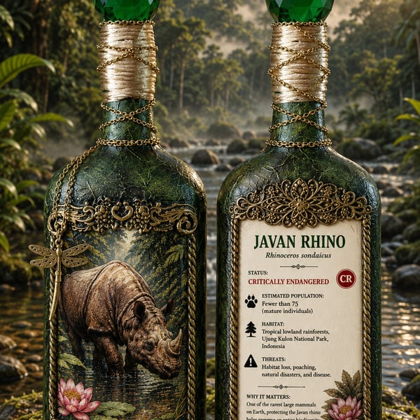 Javan Rhino Conservation Bottle