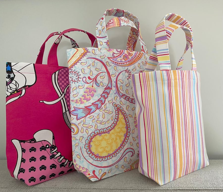Fabric craft bags hotsell