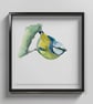 Blue Tit greeting card (blank) - Image 2