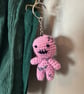 Voodoo doll bag charm