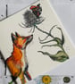 Scout the Vixen, greeting card  - Image 1