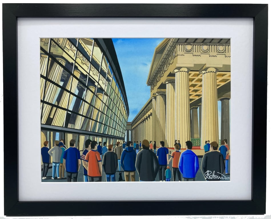Chicago. Framed & Unframed Fine Art Print, American Football, Stadium Gift